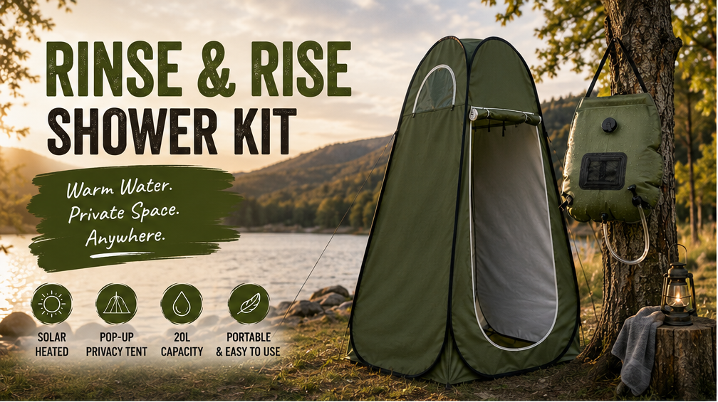 Rinse & Rise Shower Kit