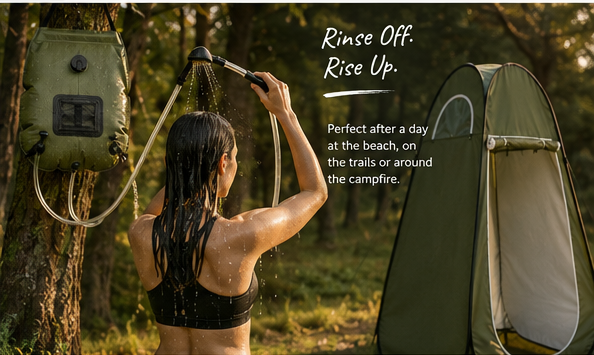 Rinse & Rise Shower Kit