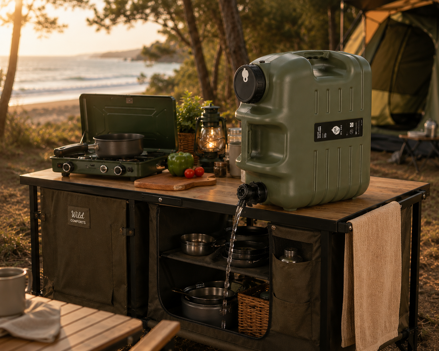 Fill & Flow 25L Camp Water Container