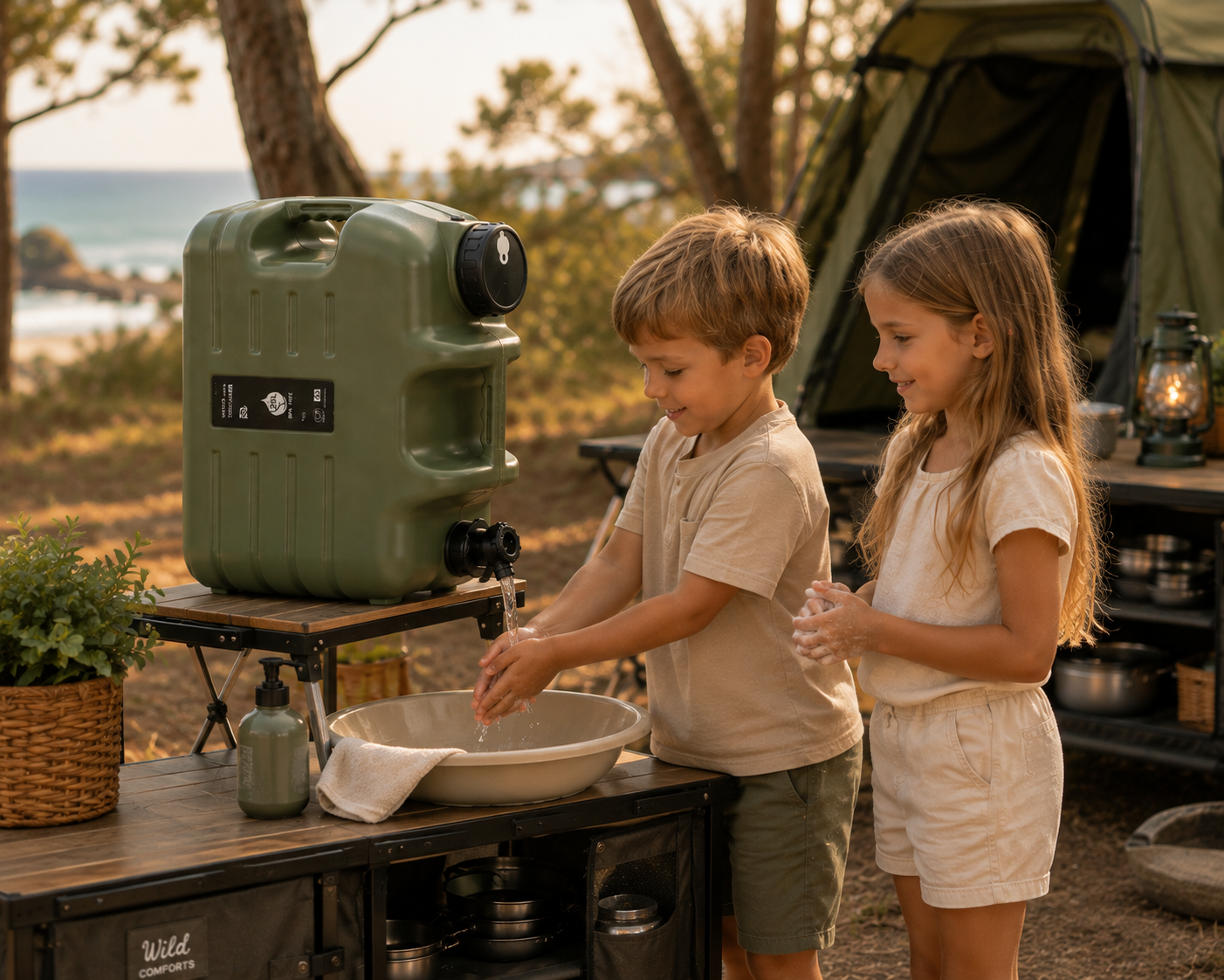 Fill & Flow 25L Camp Water Container