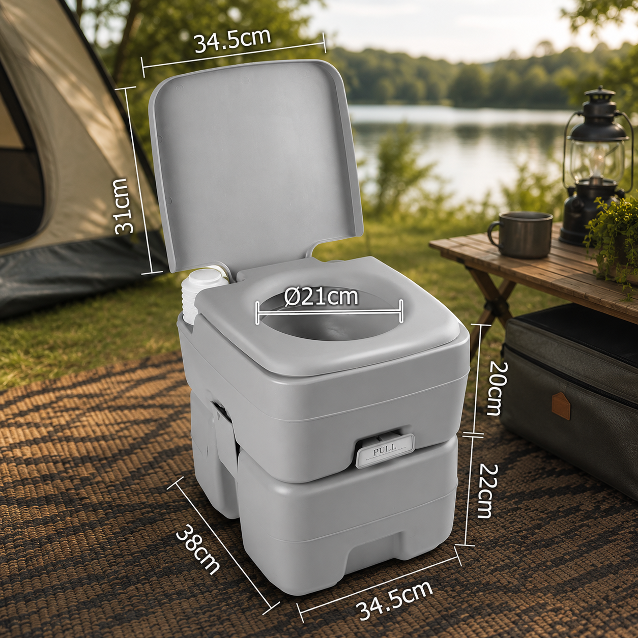 Weekender Portable Camping Toilet
