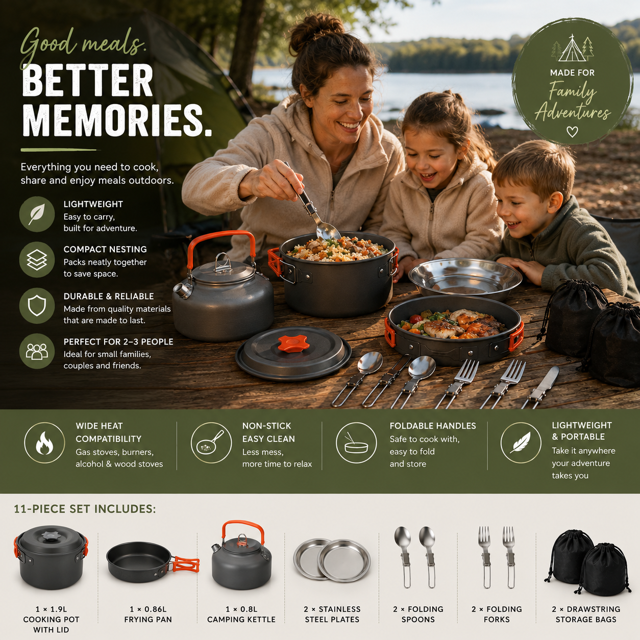 Feast in the Wild Cookware Set