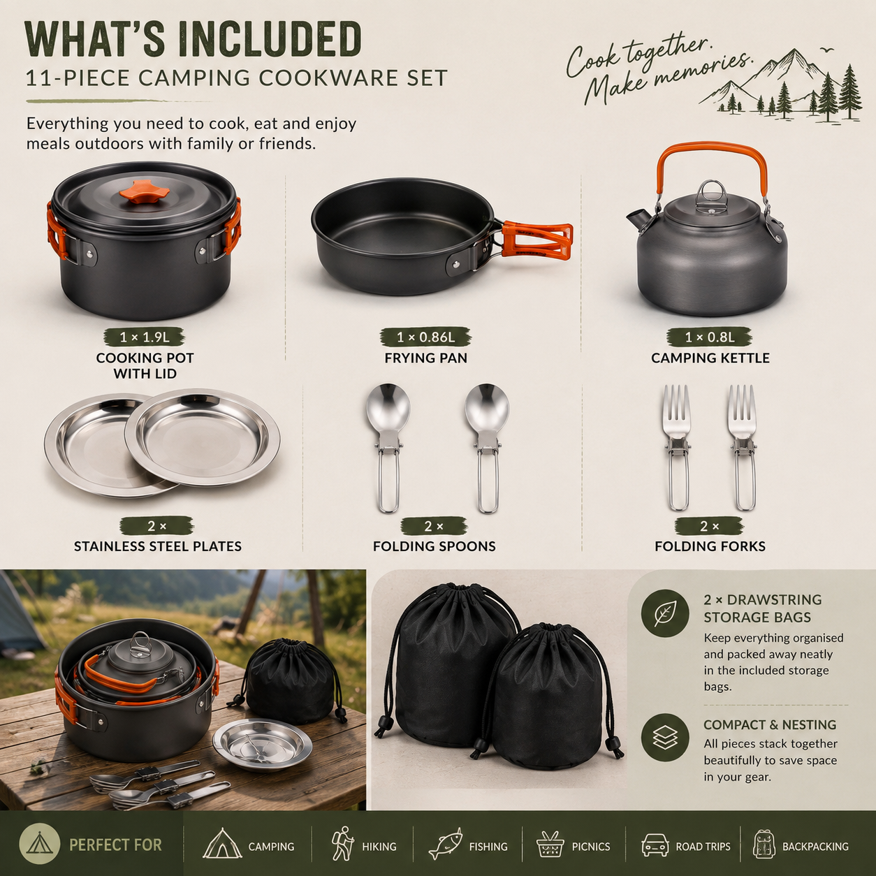 Feast in the Wild Cookware Set