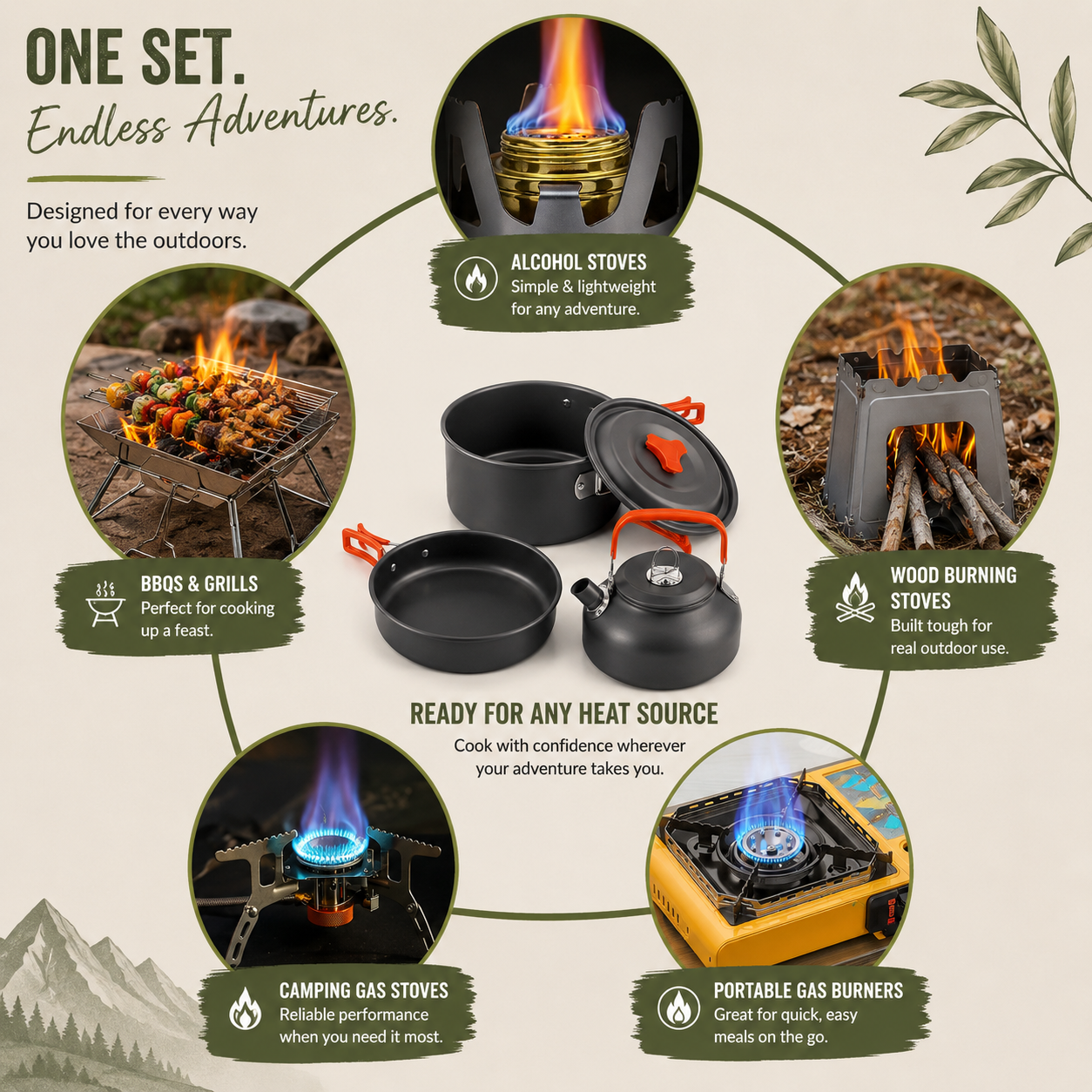 Feast in the Wild Cookware Set