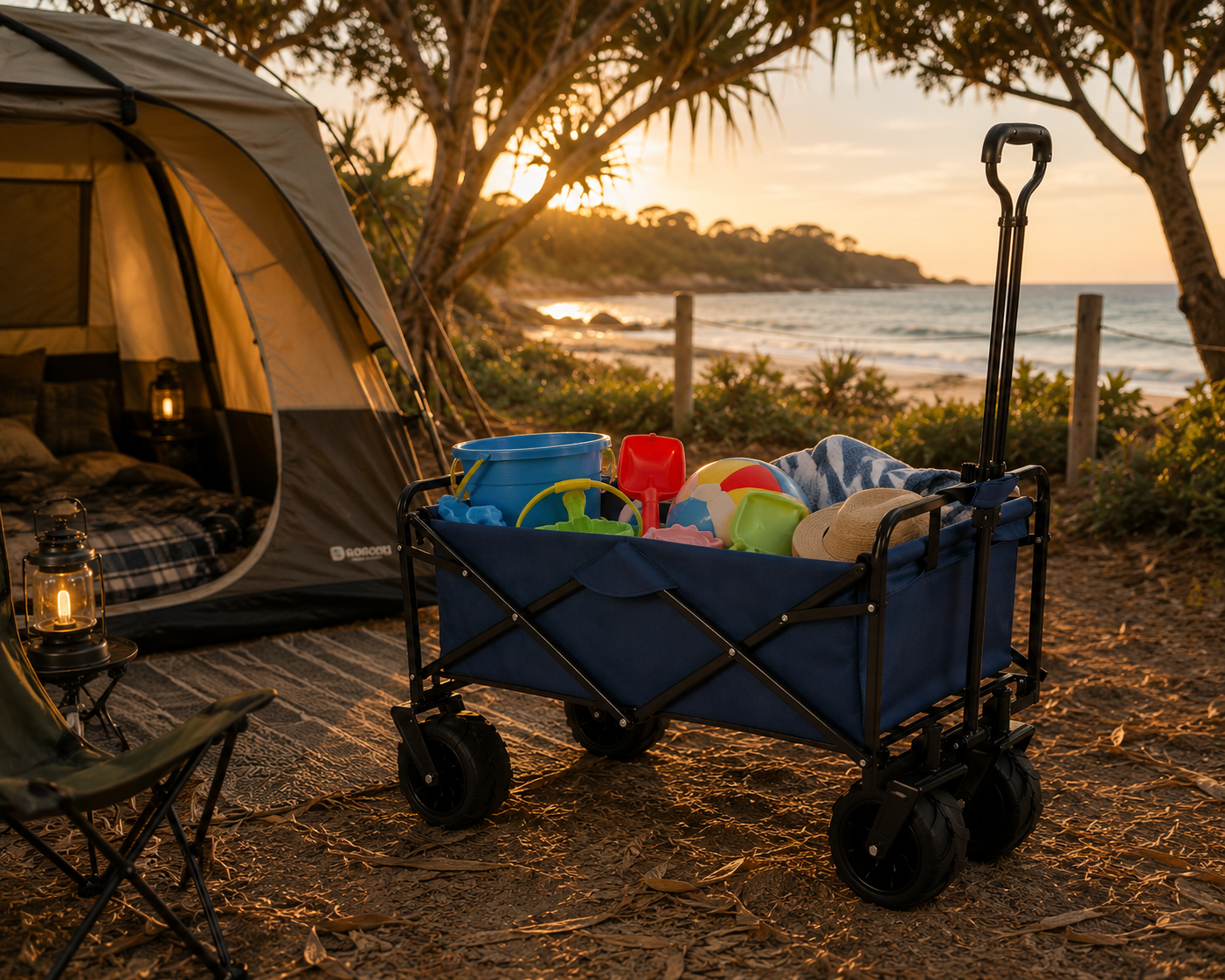 Load & Go Folding Camp Wagon