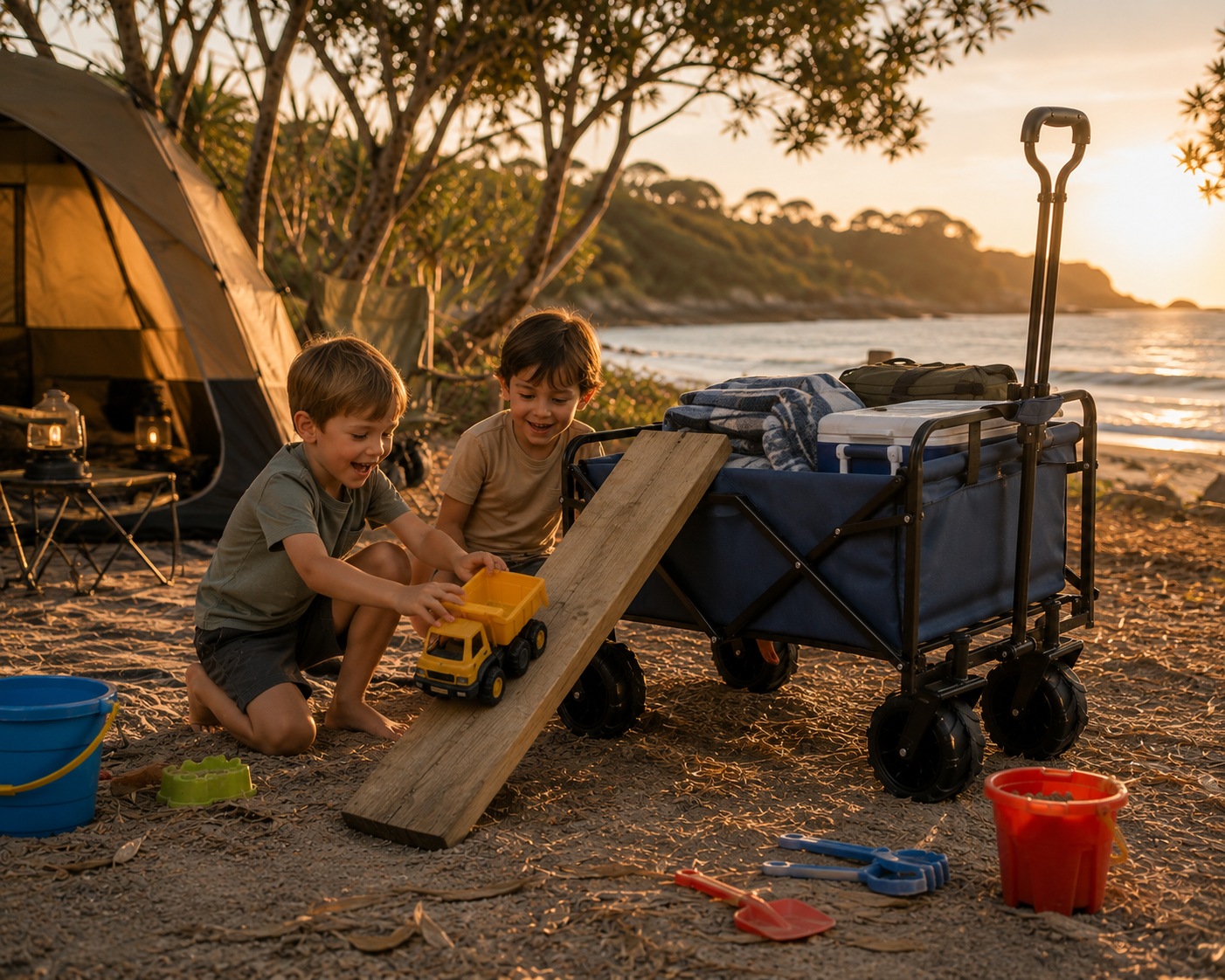 Load & Go Folding Camp Wagon