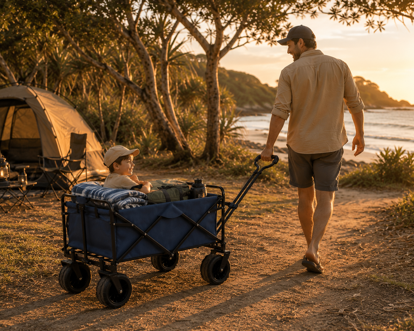 Load & Go Folding Camp Wagon