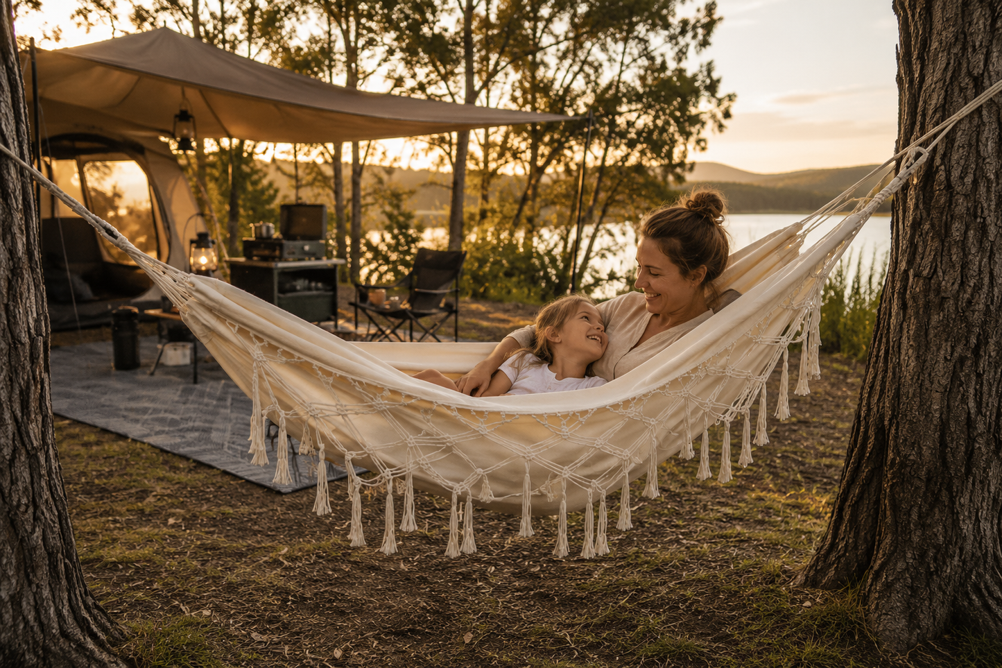 Coastal Tassel Hammock