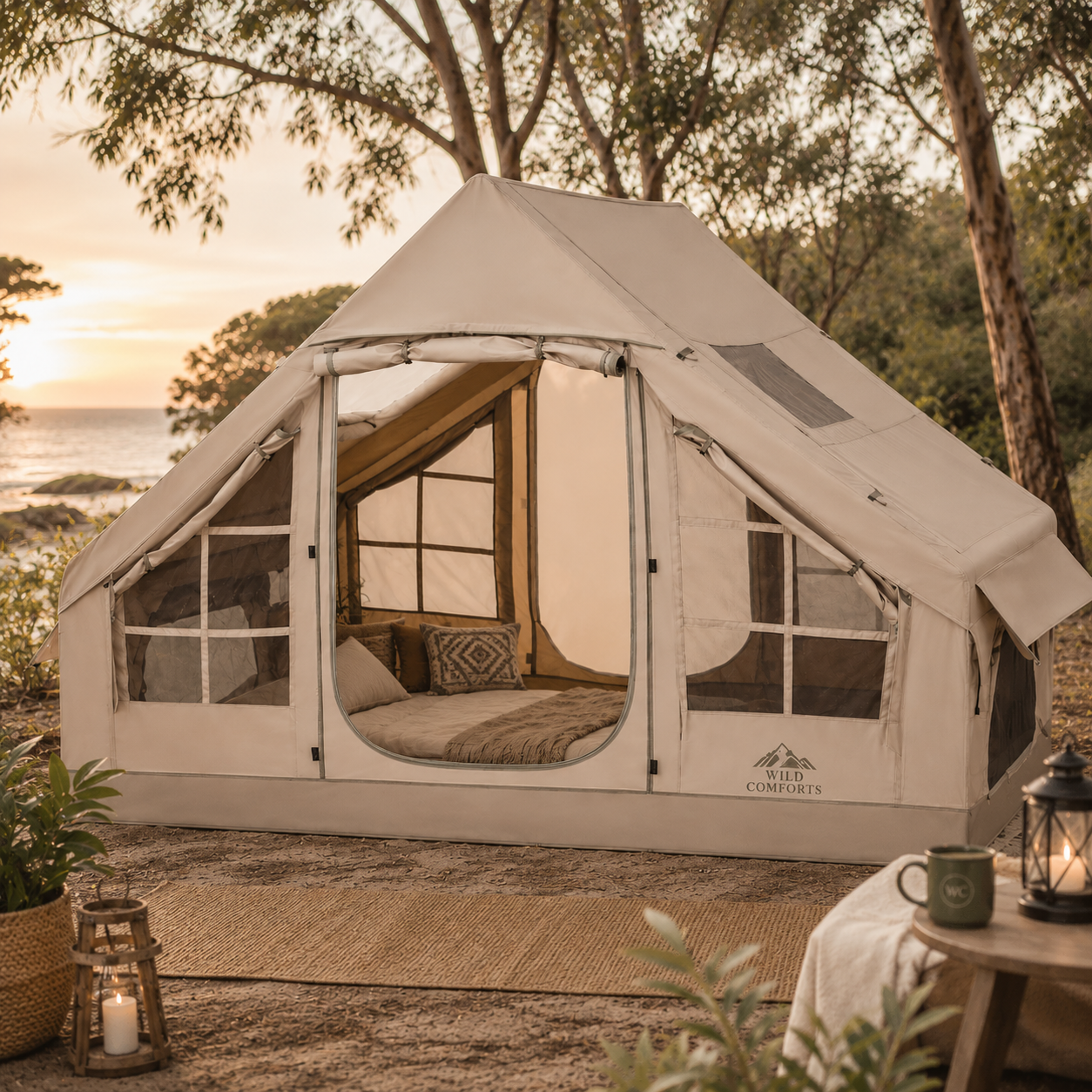 Air Haven Inflatable Family Camping Tent – 4–6 Person